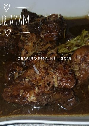 Foto resep Semur Ayam Simple