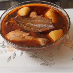 A picture of Chicken Aluu SPECIAL Salan❤😍.