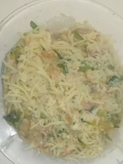 Una foto de Carbonara de calabacín