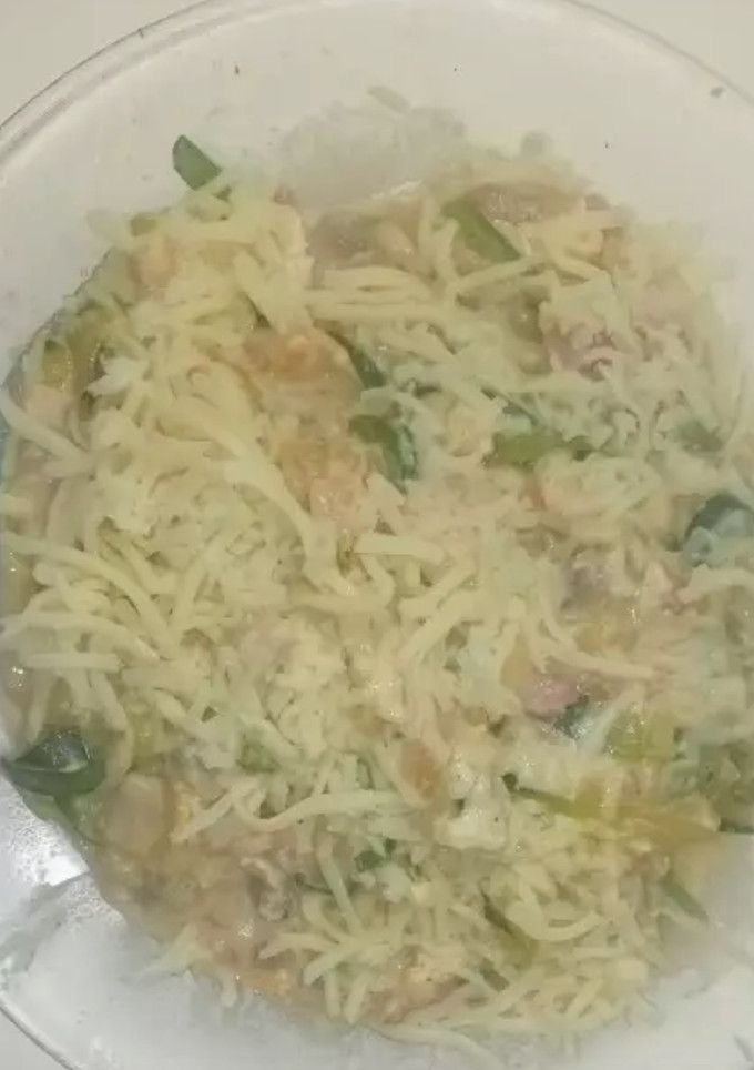 Una foto de Carbonara de calabacín