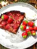 Clafoutis fruits rouges cuisson à la poêle