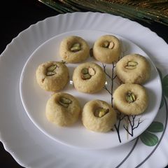 A picture of Sandesh bengali sweet dish will melt in your mouth.
