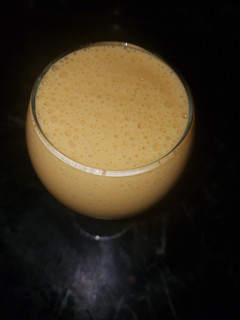 A picture of Mango milkshake.