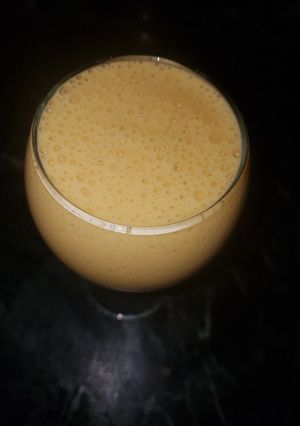 A picture of Mango milkshake.