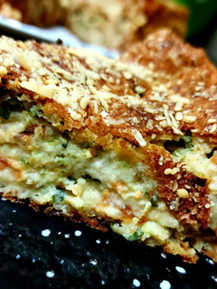 Foto de Torta Cremosa de Pinhão com legumes