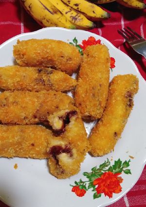 Foto resep Pisang isi coklat crispy
