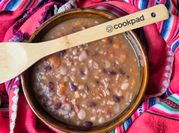 Una foto de locro con comino
