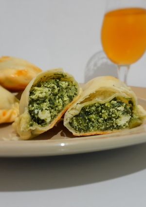 Una foto de Relleno de empanadas de ricotta y espinaca