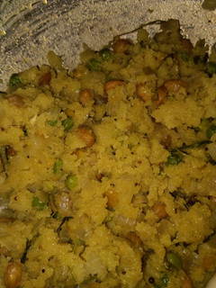 A picture of Peas upma.