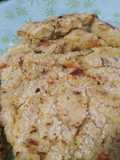 Milanesa de garbanzos