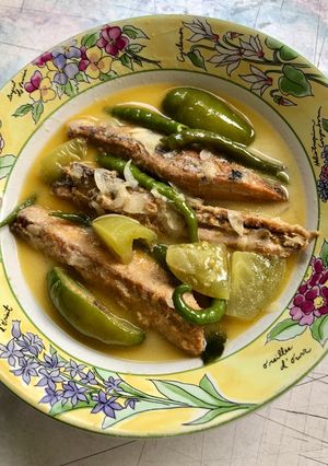 Foto resep Tongkol Kuah Santan Cabe Ijo