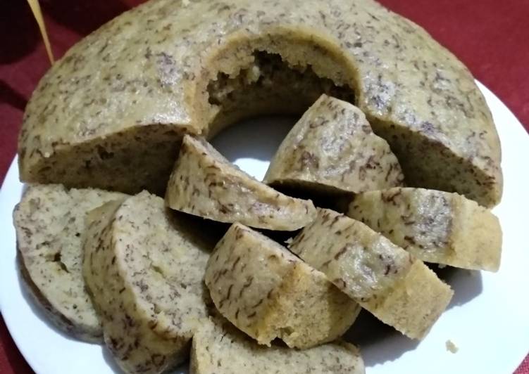 Resep Bolu pisang kukus lembut dan gurih, Enak