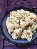 Kartoffelsalat mit Salami