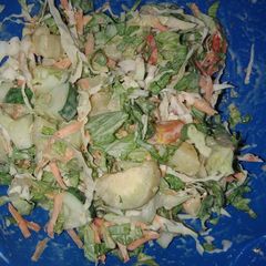 A picture of Sweet potatoes salad.