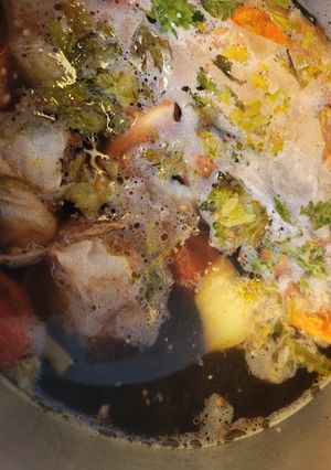 A picture of Beef Stock.