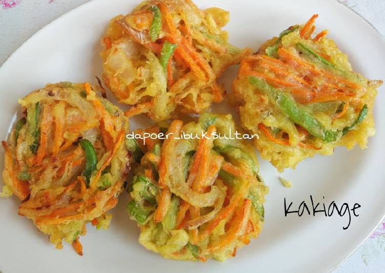 Resep masakan Kakiage | Langkah Membuat Kakiage Yang Enak Dan Lezat