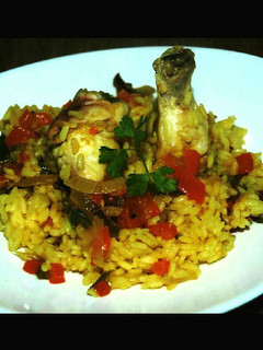 Una foto de Arroz con pollo 🍴