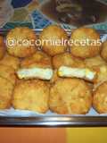 🍚Croquetas de arroz, choclo y salsa blanca🌽🥛