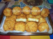 Una foto de croqueta de choclo