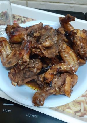 صورة لوصفة أجنحة الفراخ بصوص الباربيكو