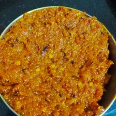 A picture of Red chilli chutney.