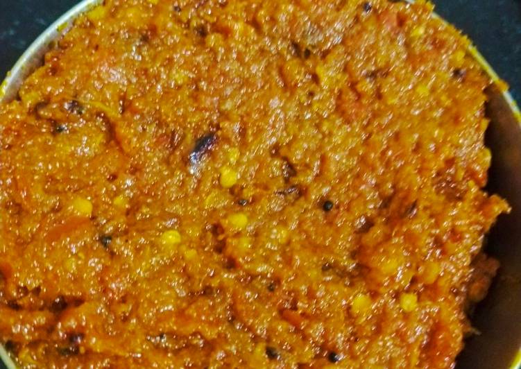 Recipe of Speedy Red chilli chutney
