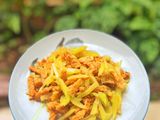 Tumis Labu Siam Tempe