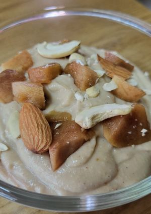 A picture of Sattu smoothie.