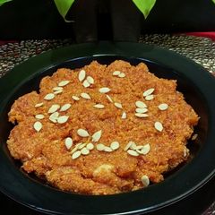 A picture of Gajar Halwa.