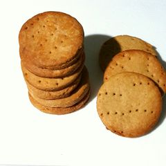 Whole Wheat Jaggery Cookies A picture of Whole Wheat Jaggery Cookies.