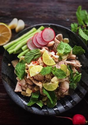 รูปของ หมูมะนาวคีโต/โลว์คาร์บ