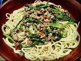 Mie Siram Kangkung