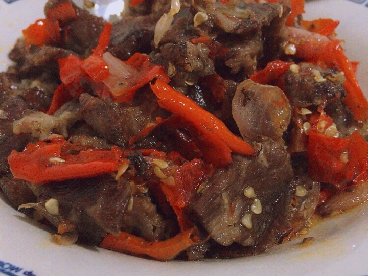 Cara Mudah Membuat Resep Sapi Sambal Balado yang Lezat Sekali