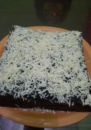 Foto resep Bolu Ketan Hitam Coklat Keju Lembut