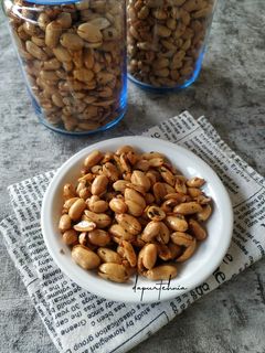 Foto resep Kacang Tojin (Kacang Bawang Renyah Tanpa Santan)