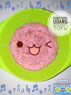 Foto resep MPASI Tim 6 Bulan 4* Udang Bayam Merah Tofu