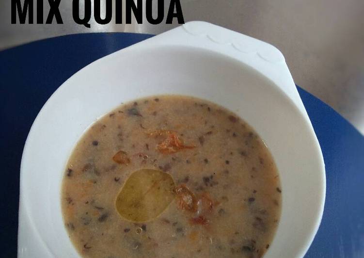 Resep MPASI 8+ Soup Nasi Gurih with Quinoa yang Menggugah Selera