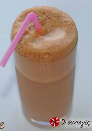 A picture of Enjoyable frappé coffee.