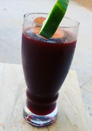 A picture of Zobo drink.