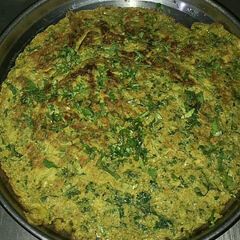 A picture of Palak Parantha.