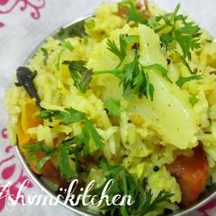 A picture of Masala Bhaat.