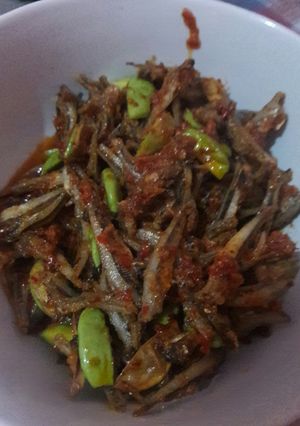 Foto resep Balado petei & teri