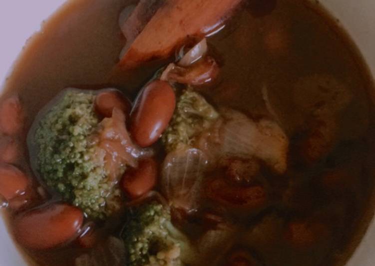 Resep Sup kacang merah yang Lezat