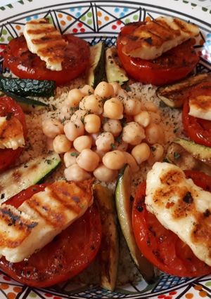 Una foto de Ensalada de cuscús