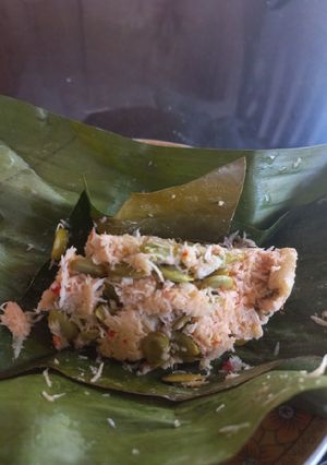Foto resep Botok Teri Petai China (Mlanding) Ala Ibu