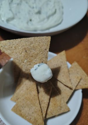 Una foto de Dip de queso crema