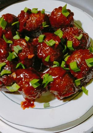 पालक और आलू के ड्राई मंचूरियन (palak aur aloo ke dry manchurian recipe in Hindi) रेसिपी मुख्य फोटो