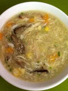 Hình của món Soup gà nấm.