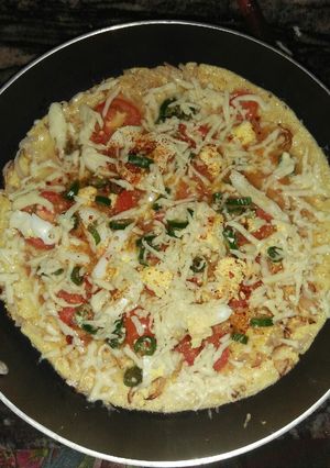 A picture of Egg cheese omelette.