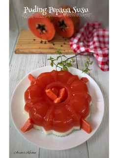 Foto resep Puding Pepaya Susu